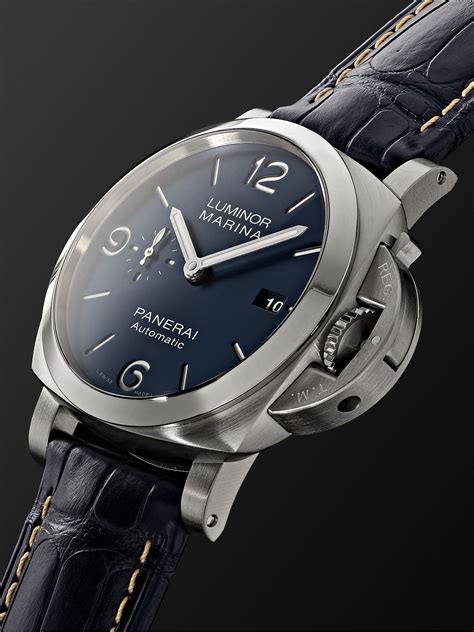 cinturino panerai luminor marina|mr porter luminor marina.